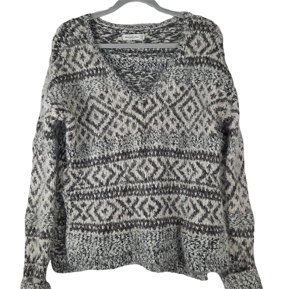 Abercrombie & Fitch Eyelash Fuzzy Sweater